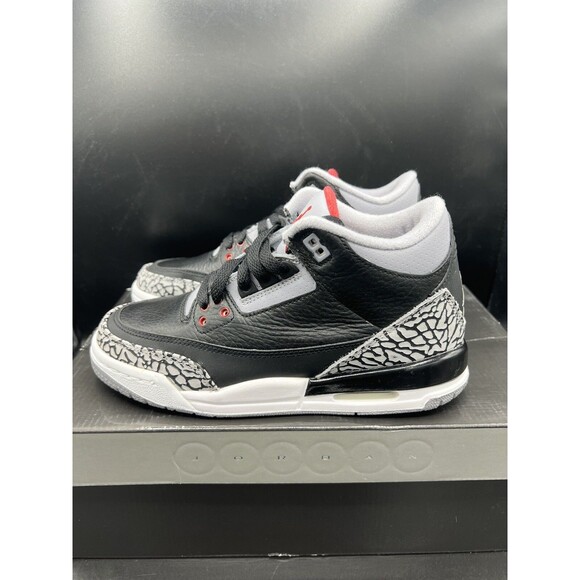 Air Jordan 3 Retro \'Cement\' 2011 (GS) Size 4Y / 5.5 Wmn’s (398614-010) DS OG ALL main image 12